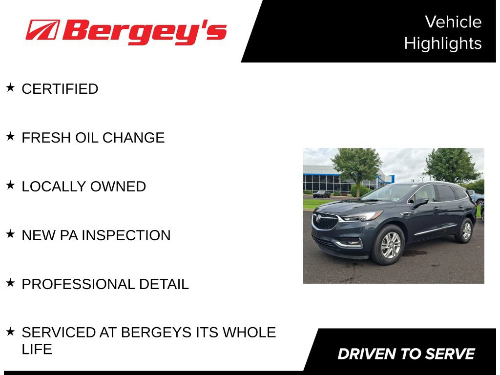 Certified 2020 Buick Enclave Essence w/ Sound and Sites Package FWD image 4