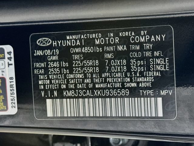 Used 2019 Hyundai Tucson Limited w/ Cargo Package AWD/4WD image 16
