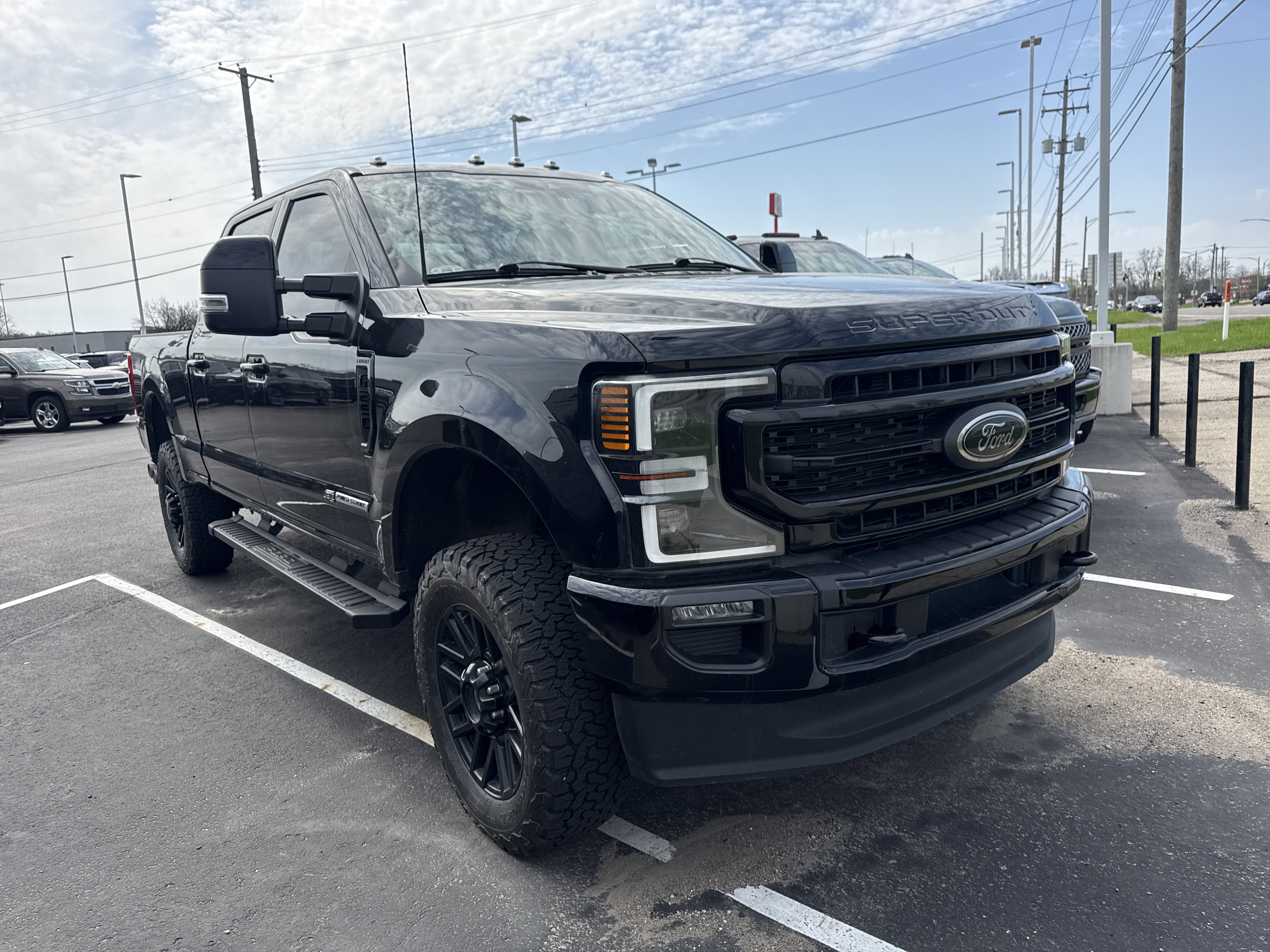 Used 2022 Ford F250 Lariat w/ Black Appearance Package AWD/4WD image 6