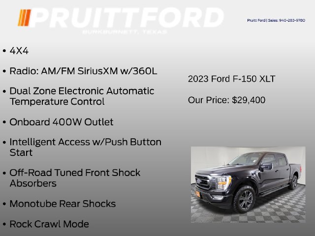 Used 2023 Ford F150 XLT w/ Equipment Group 302A High AWD/4WD image 37