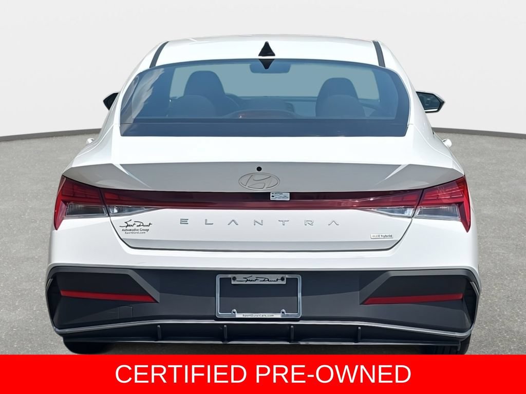 Certified 2025 Hyundai Elantra Hybrid FWD image 6