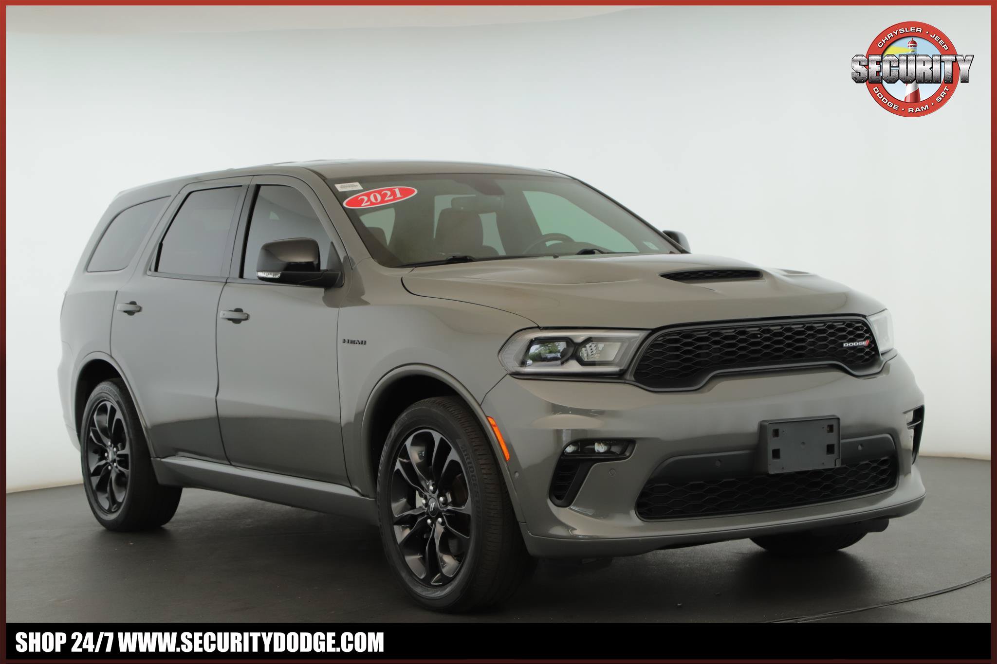 Used 2021 Dodge Durango R/T w/ Blacktop Package AWD/4WD image 1