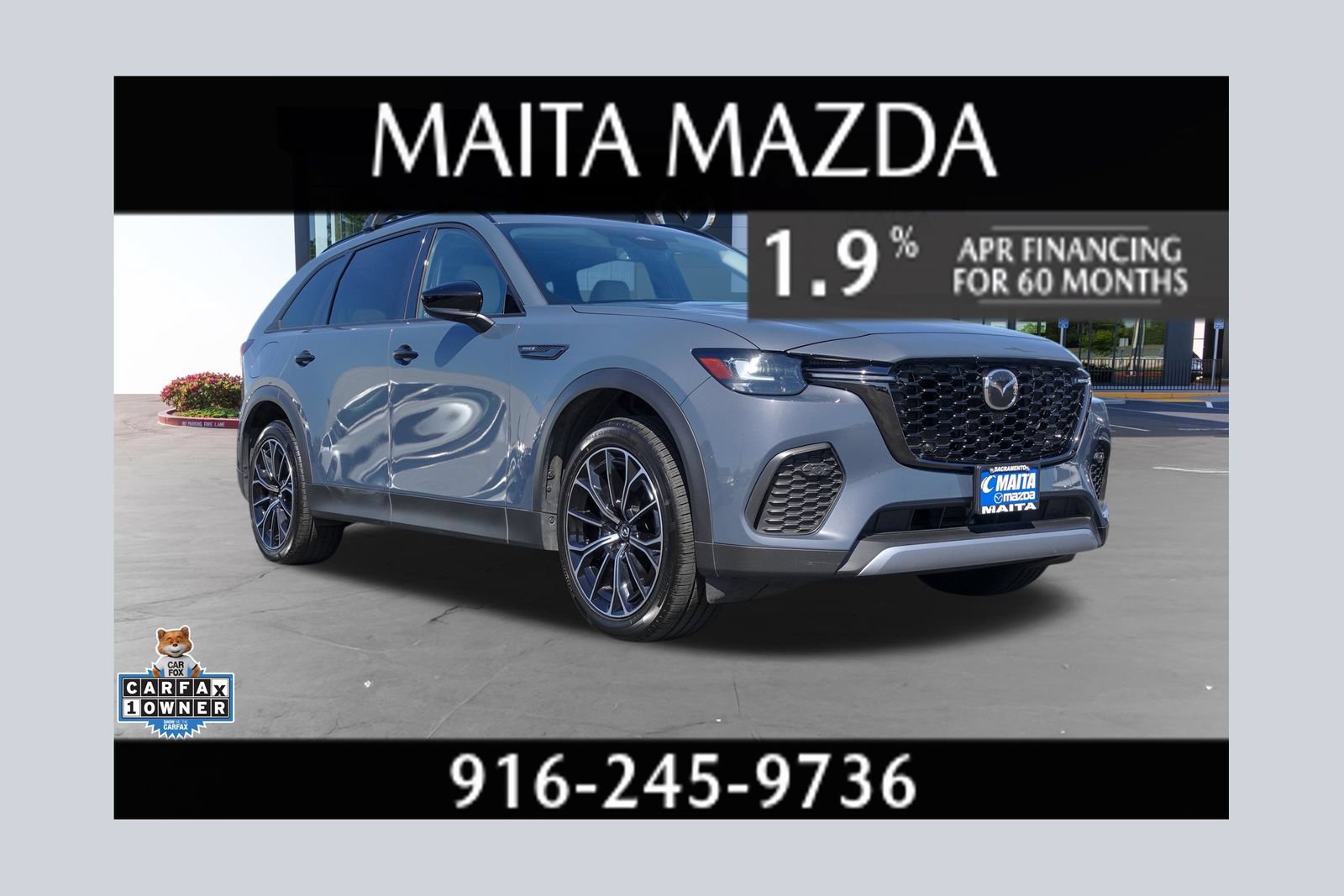 Certified 2025 MAZDA CX-70 Plug-In Hybrid w/ Premium Pkg