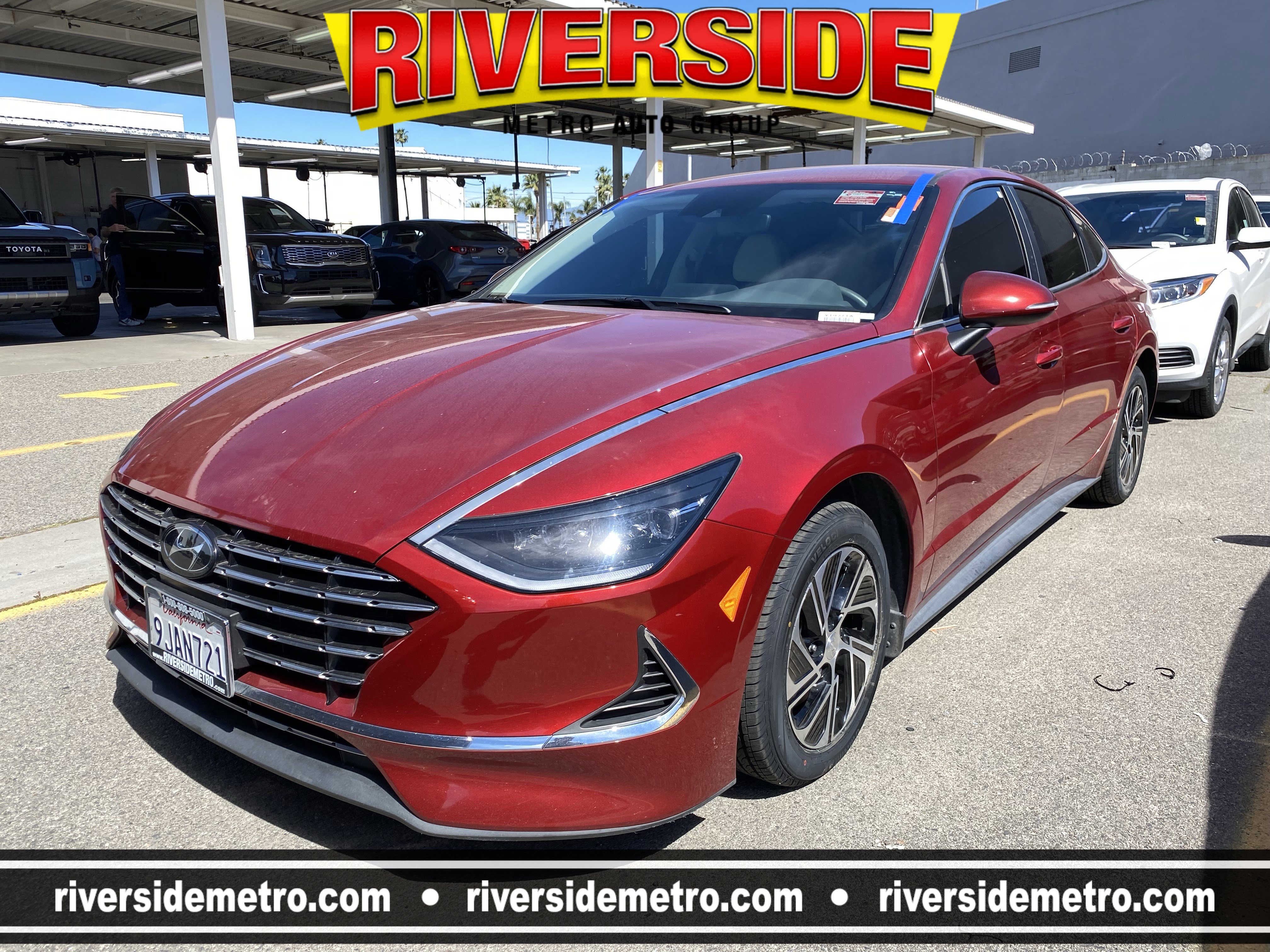 Certified 2023 Hyundai Sonata Blue image 1