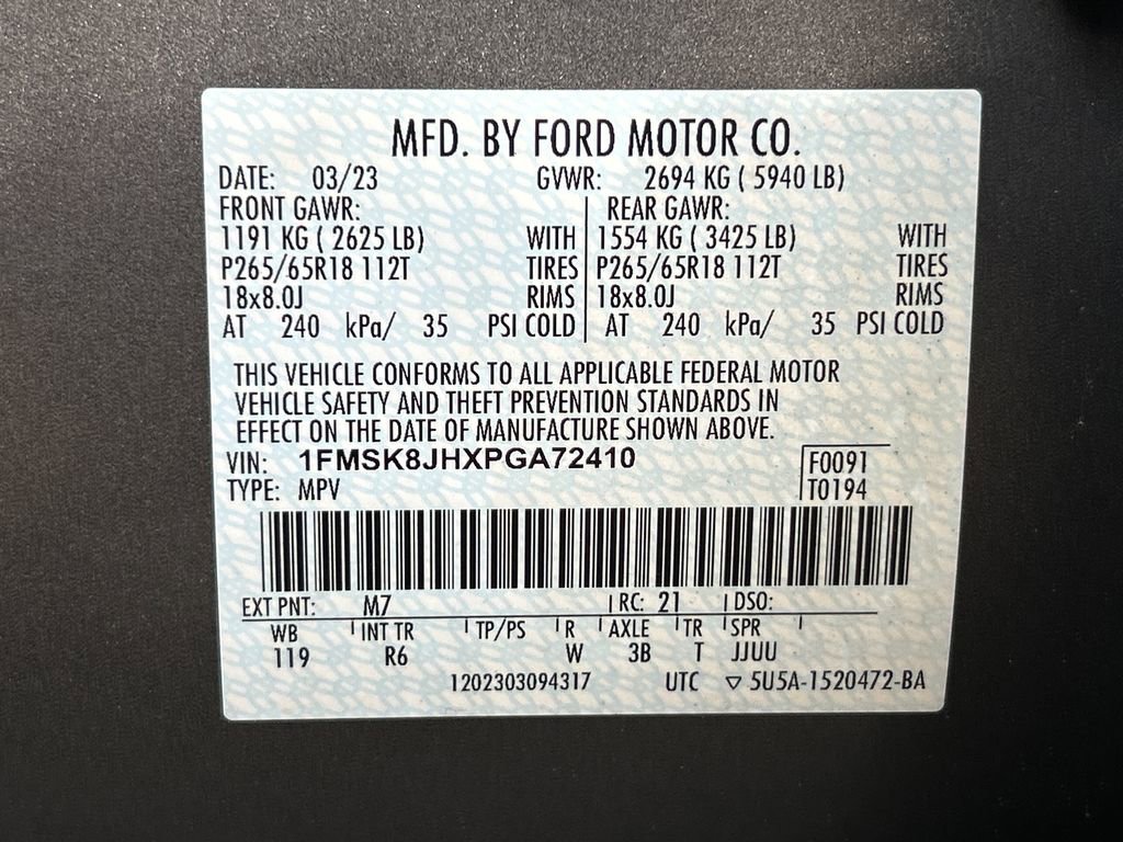 Certified 2023 Ford Explorer Timberline image 31