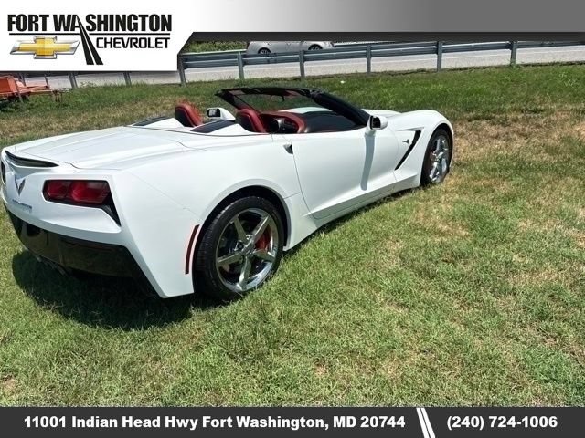 Certified 2014 Chevrolet Corvette Stingray Convertible w/ 3LT Preferred Equipment Group RWD image 4