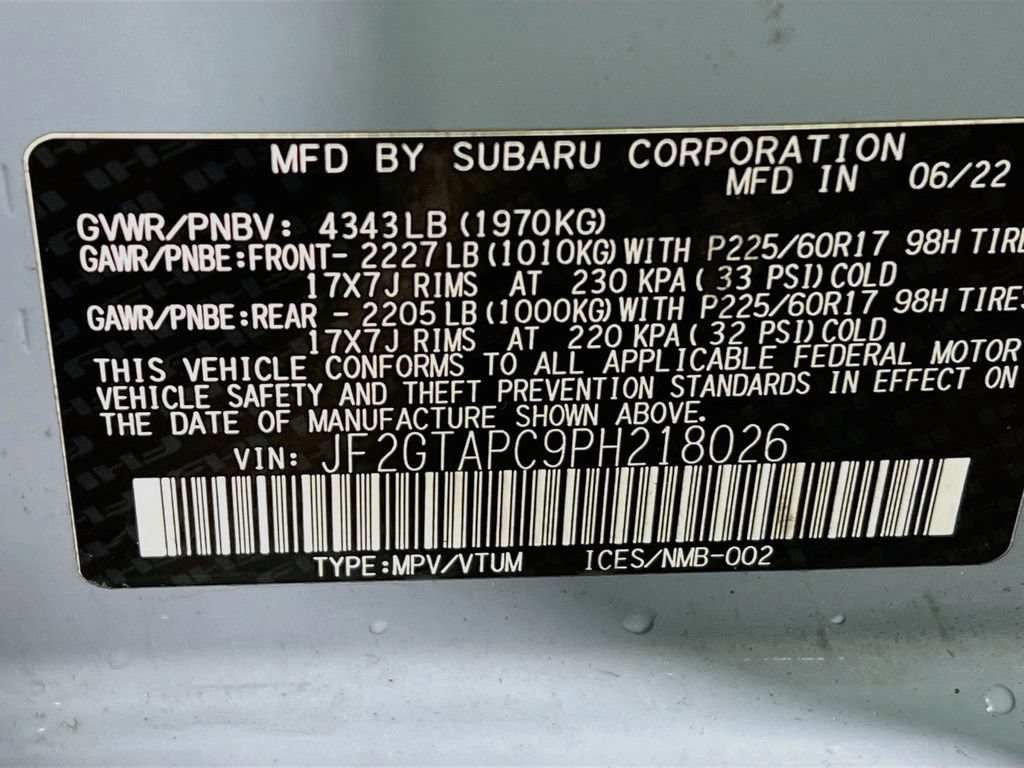 Used 2023 Subaru Crosstrek 2.5i Premium AWD/4WD image 26