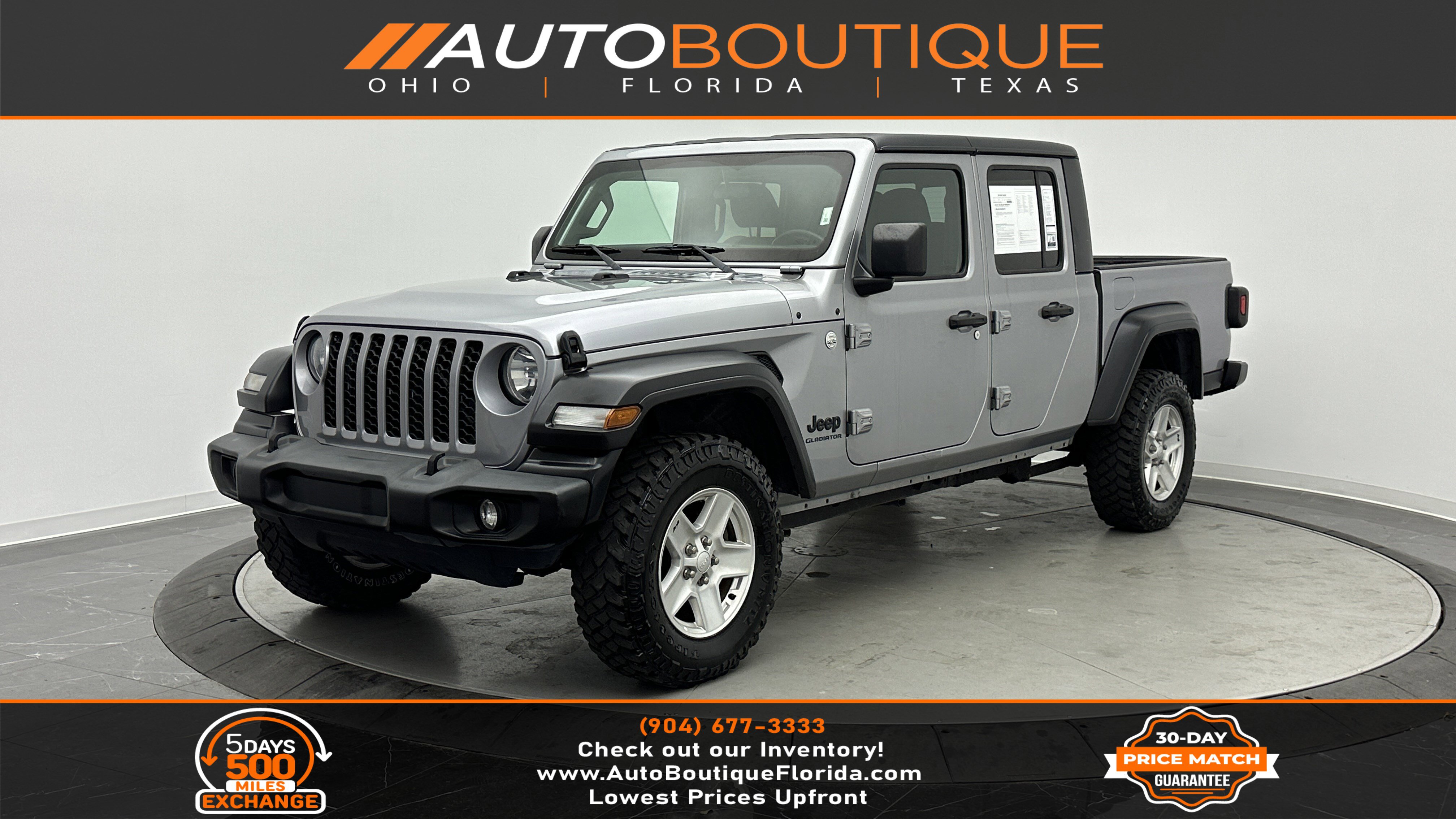 Used 2020 Jeep Gladiator Sport w/ Quick Order Package 24S
