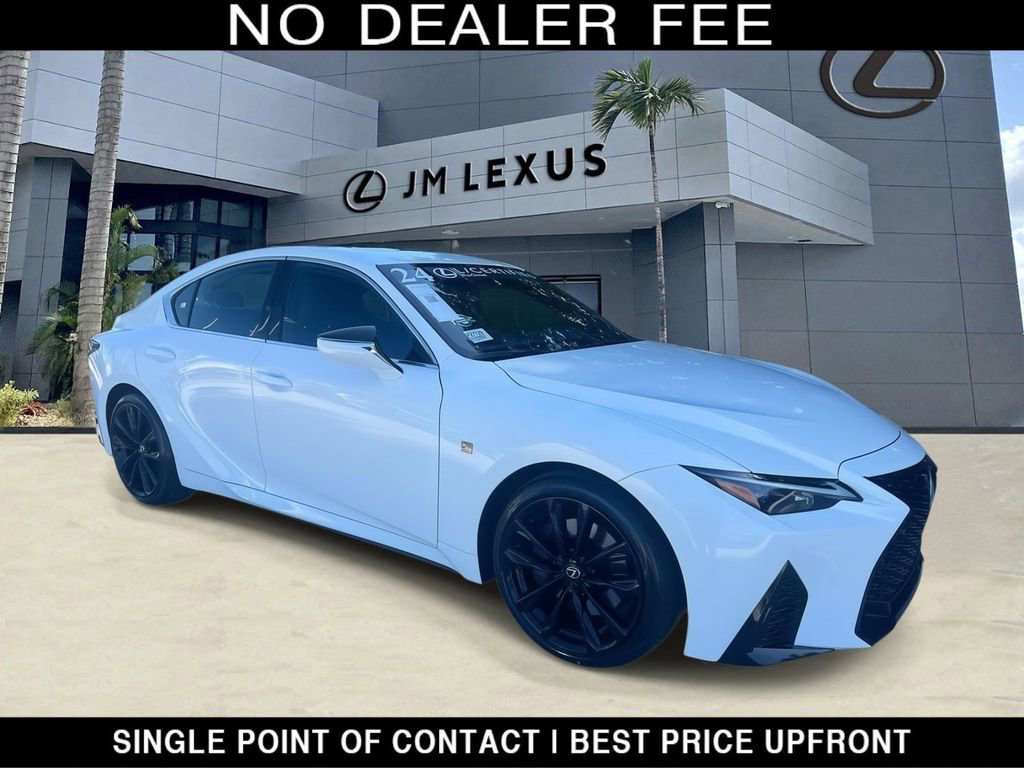 Certified 2024 Lexus IS 350 F Sport w/ Accessory Package 2