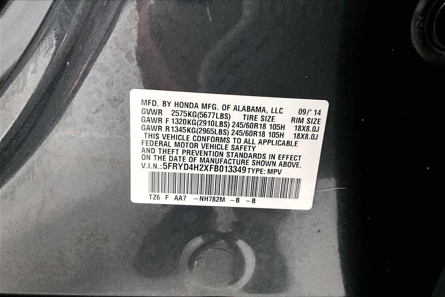 Used 2015 Acura MDX SH-AWD image 19