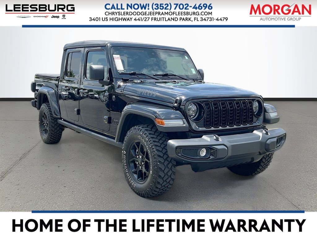 Certified 2025 Jeep Gladiator Mojave AWD/4WD image 1