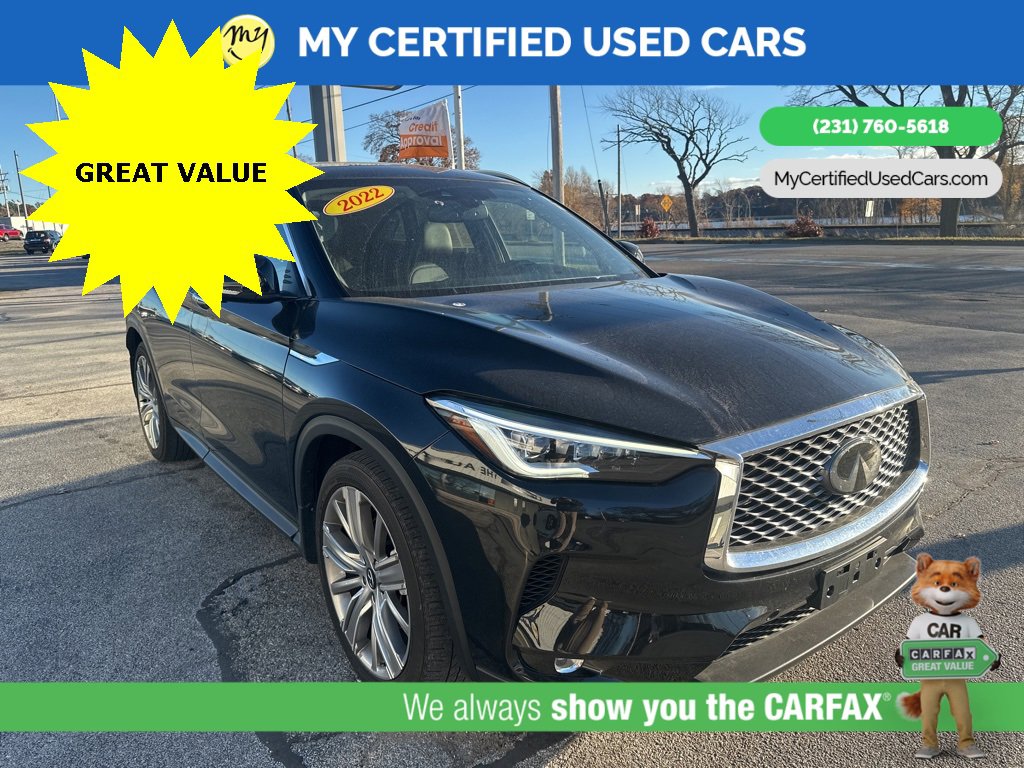 Used 2022 INFINITI QX50 Sensory image 3