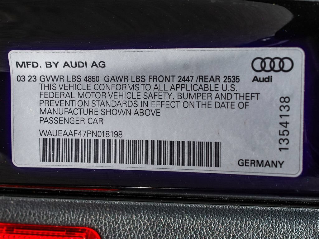 Used 2023 Audi A4 2.0T Premium Plus w/ Premium Plus Package AWD/4WD image 14