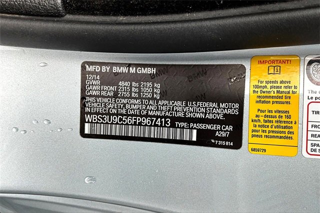 Used 2015 BMW M4 Convertible image 35