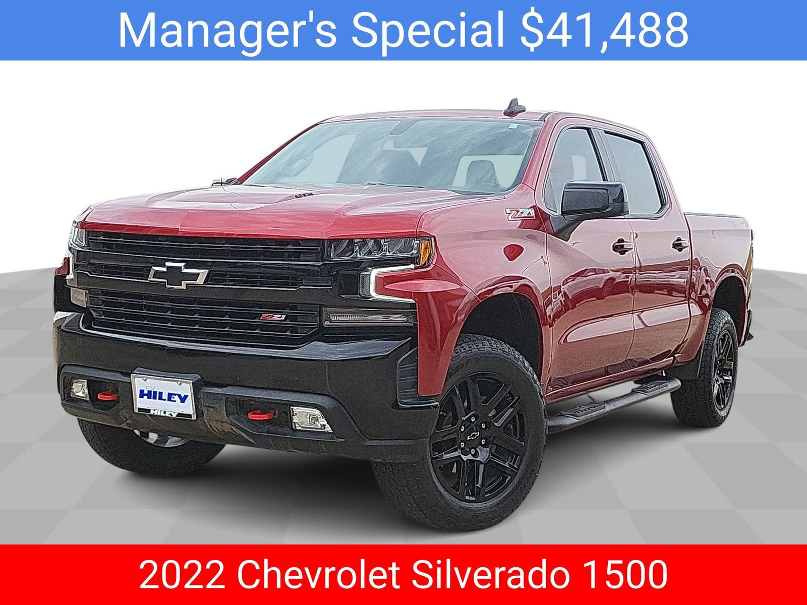 Certified 2022 Chevrolet Silverado 1500 LT Trail Boss w/ Bed Protection Package