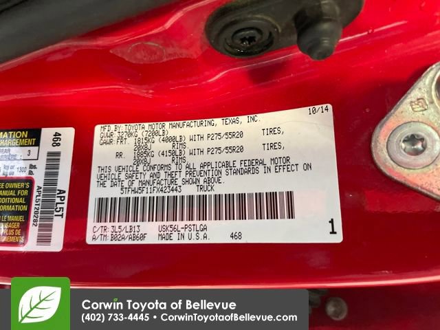 Used 2015 Toyota Tundra Limited image 29