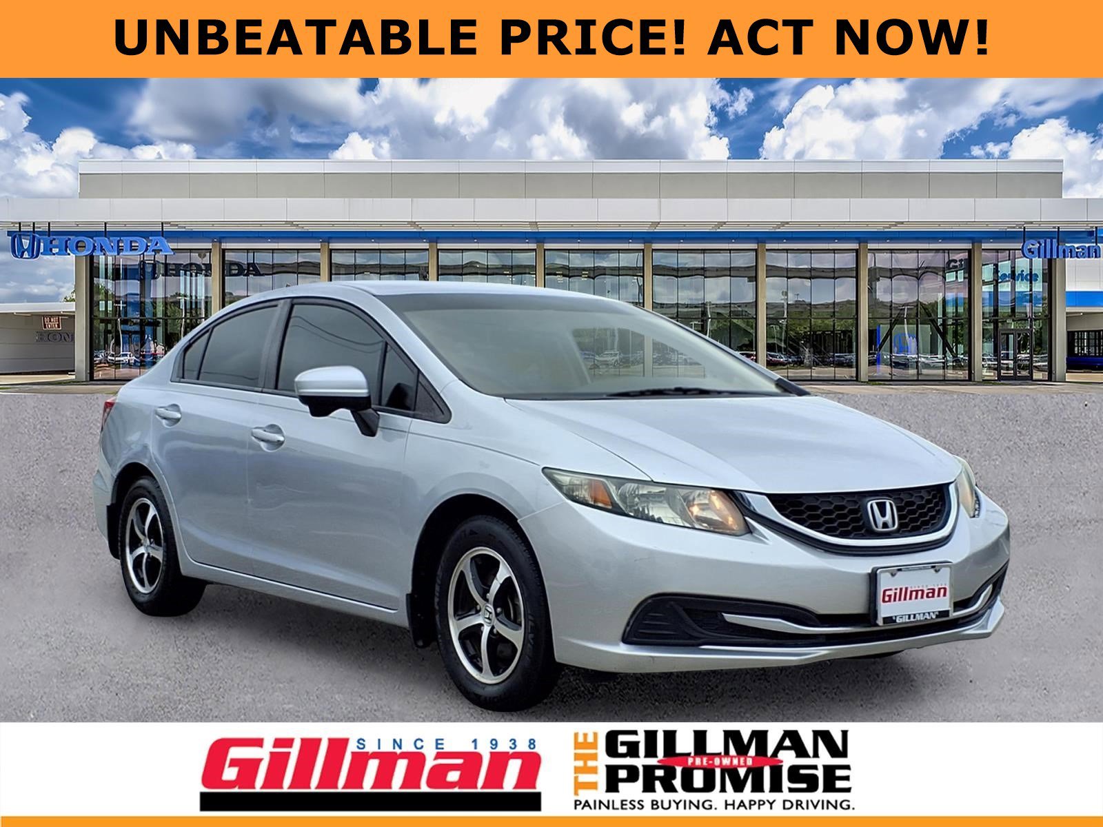 Used 2015 Honda Civic SE image 1