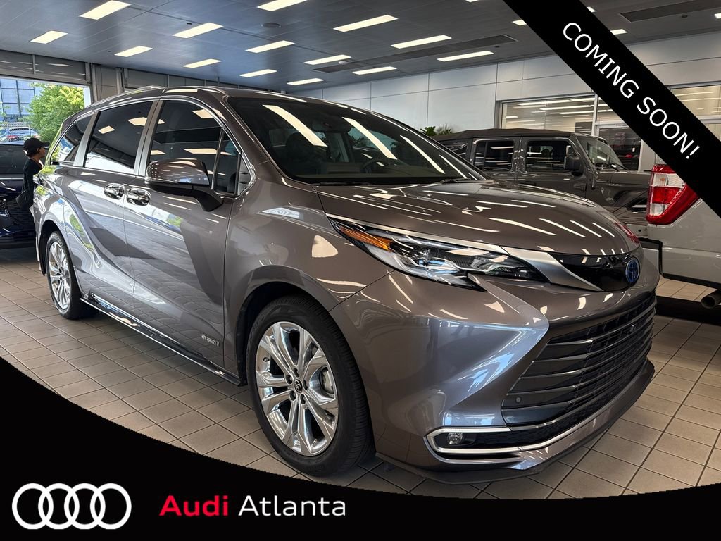 Used 2021 Toyota Sienna Platinum FWD image 1