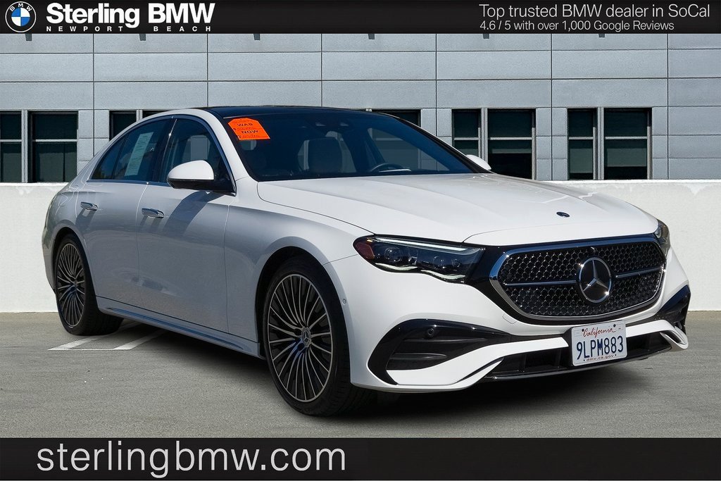 Used 2024 Mercedes-Benz E 350 4MATIC Sedan