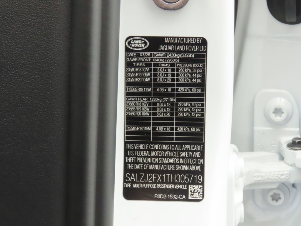 New 2026 Land Rover Range Rover Evoque S image 33