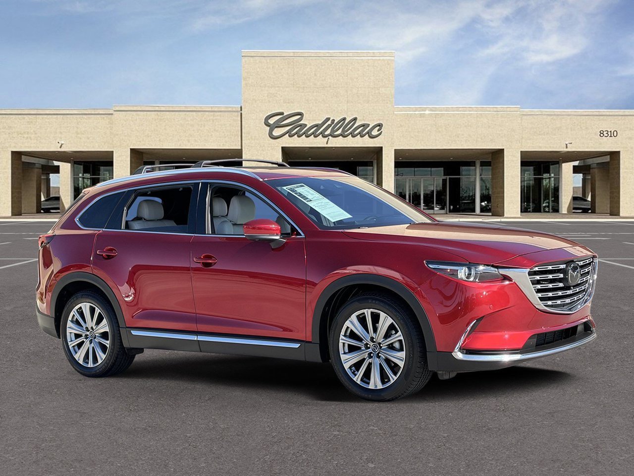 Used 2021 MAZDA CX-9 Signature AWD/4WD image 3