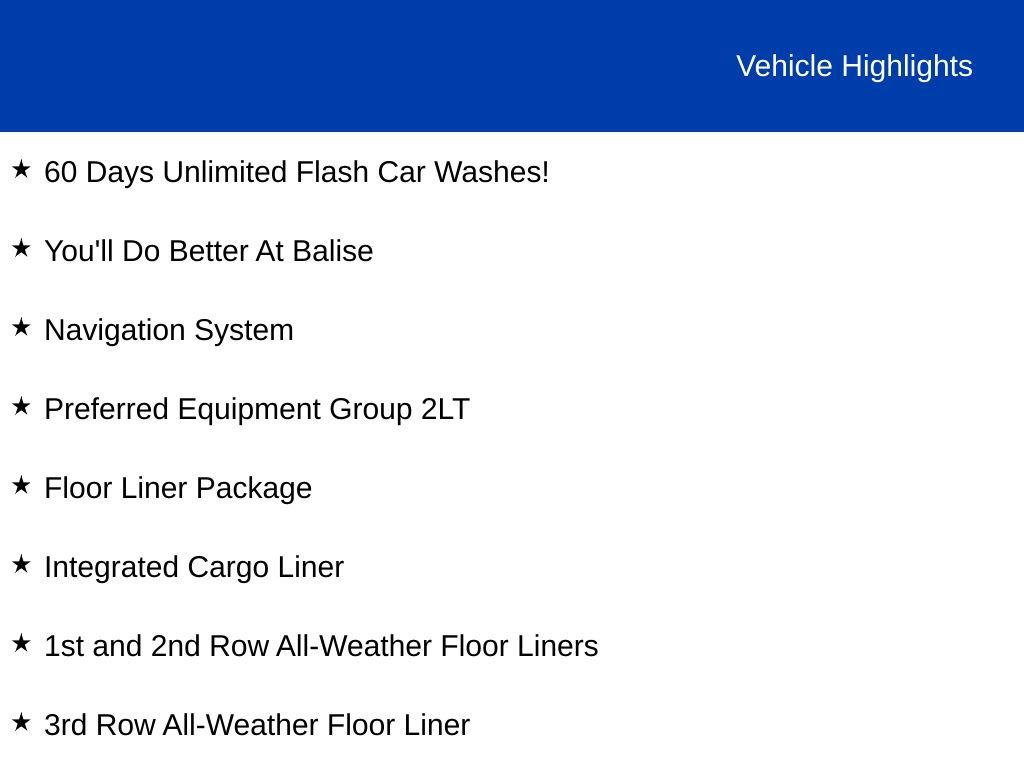New 2026 Chevrolet Traverse LT w/ LPO, Floor Liner Package AWD/4WD image 2