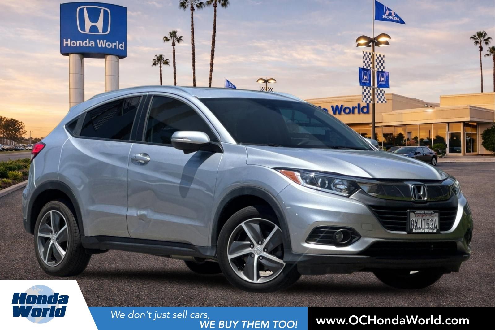 Certified 2021 Honda HR-V EX