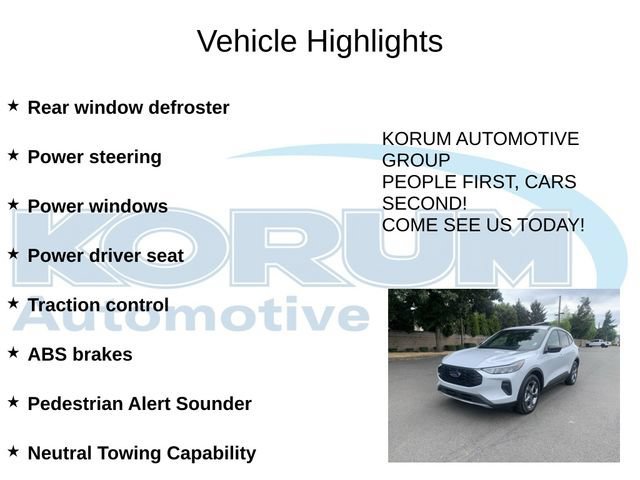 Certified 2025 Ford Escape ST-Line w/ Equipment Group 301A FWD image 8