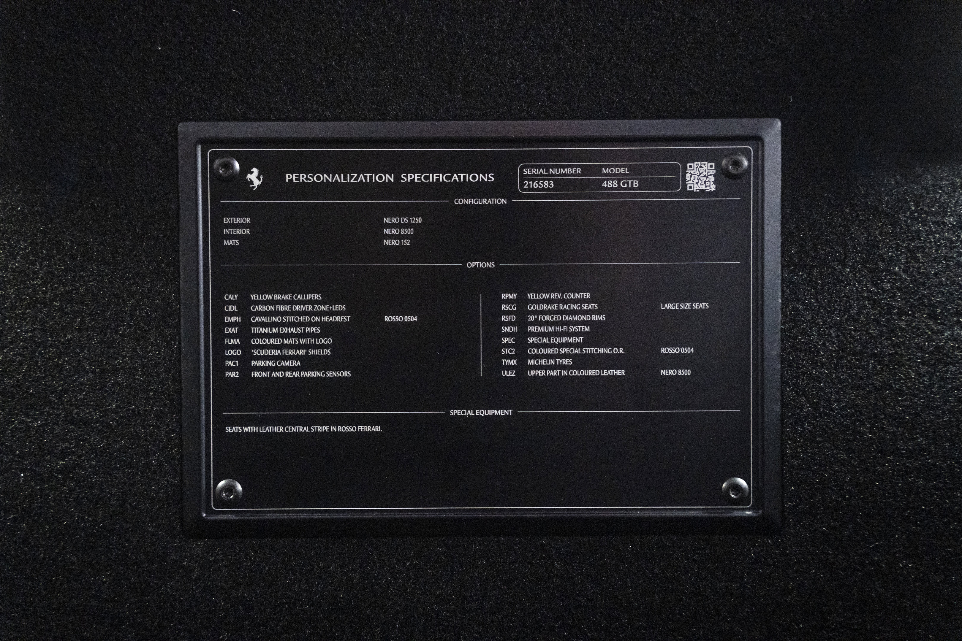 Certified 2016 Ferrari 488 GTB image 49