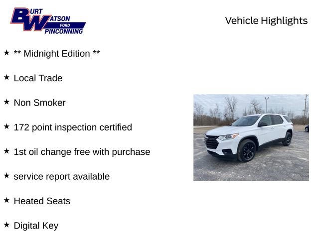 Used 2021 Chevrolet Traverse LS w/ LPO, Floor Liner Package FWD image 10