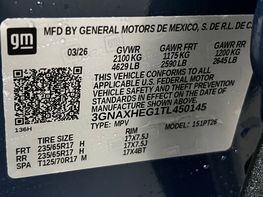 New 2026 Chevrolet Equinox LT w/ Safety and Technology Package image 26