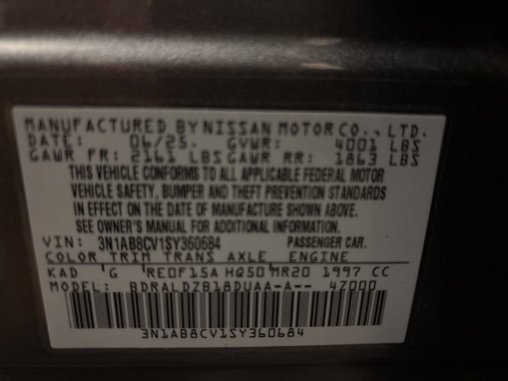 Used 2025 Nissan Sentra SV w/ All-Weather Package FWD image 12