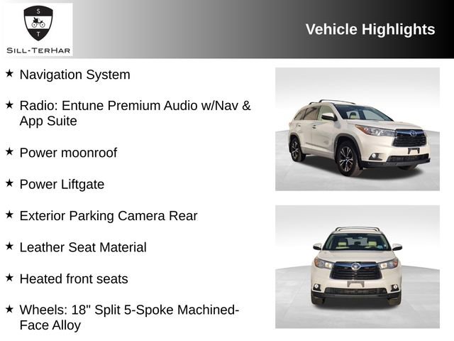 Used 2016 Toyota Highlander XLE image 3