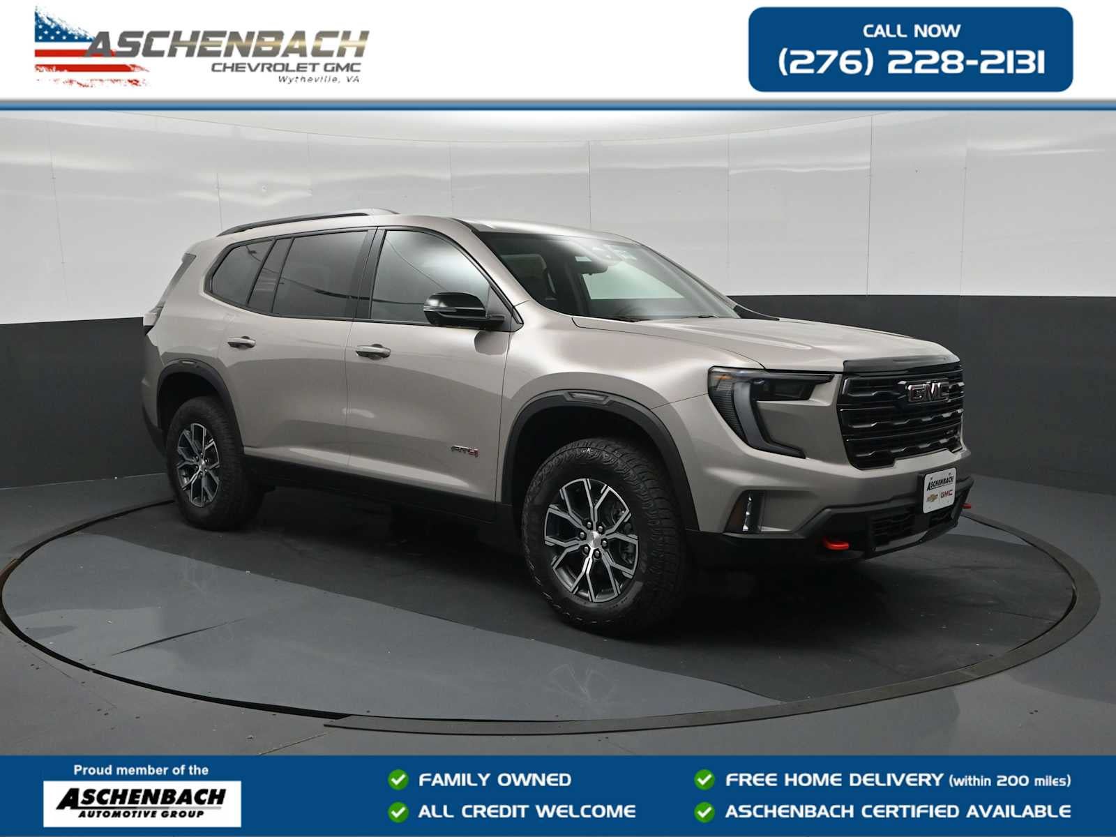 New 2026 GMC Acadia AT4 w/ Luxury Package
