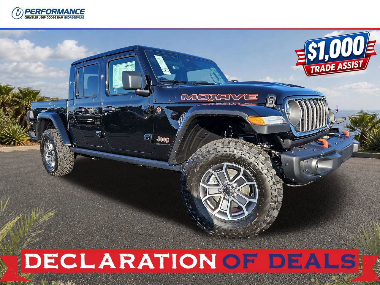 New 2026 Jeep Gladiator Mojave AWD/4WD image 1