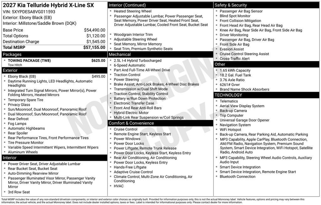 New 2027 Kia Telluride SX X-Line w/ Towing Package AWD/4WD video 2