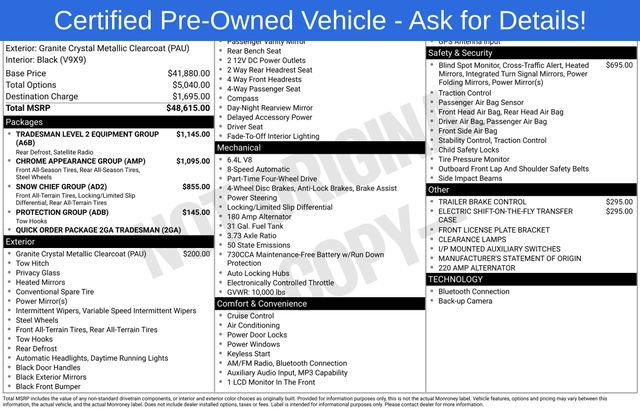 Used 2021 RAM 2500 Tradesman AWD/4WD image 3