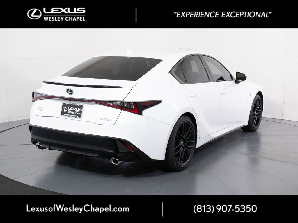 Certified 2024 Lexus IS 350 F Sport w/ Blackout Package RWD image 4