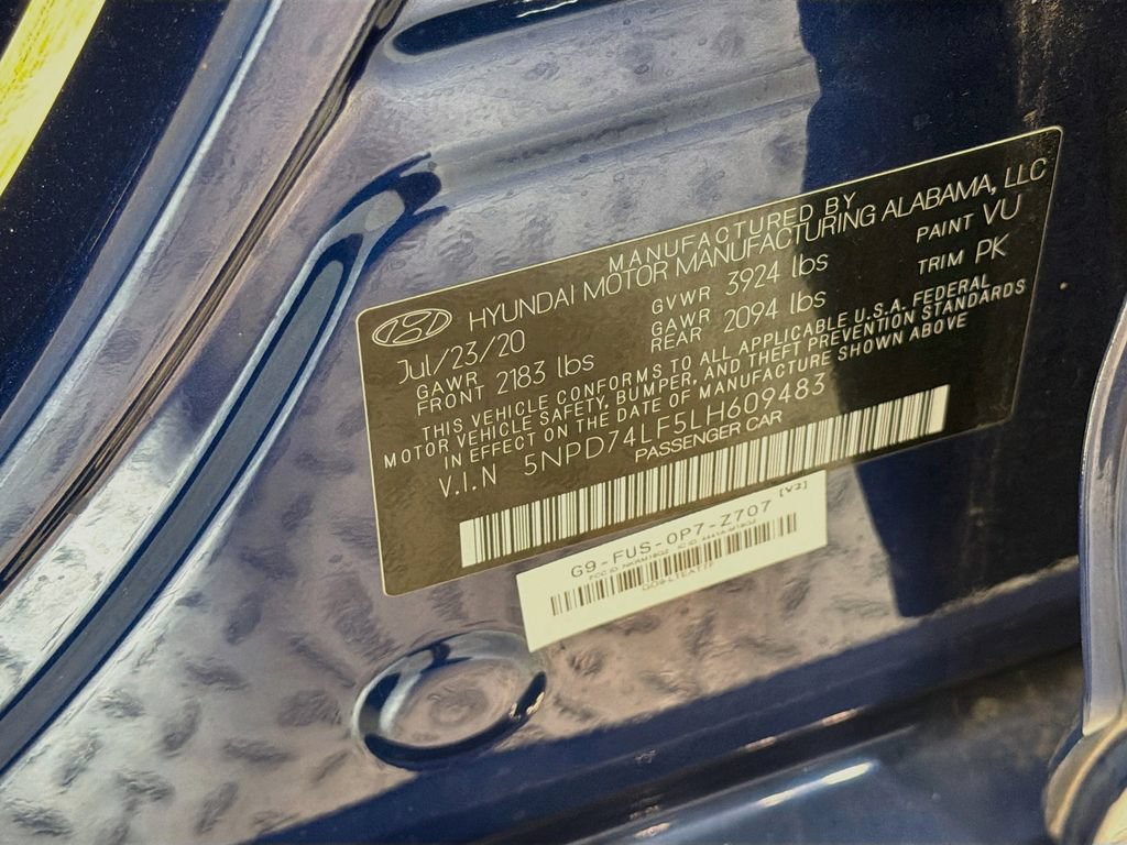 Used 2020 Hyundai Elantra SE FWD image 29