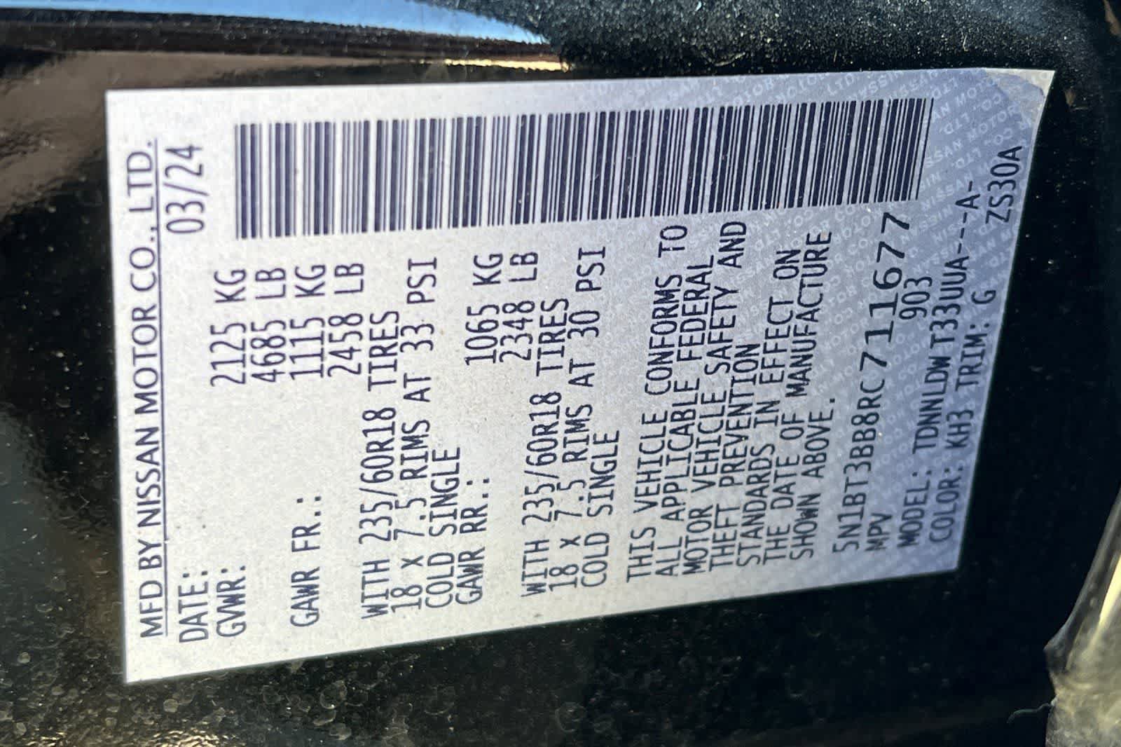 Used 2024 Nissan Rogue SV image 28