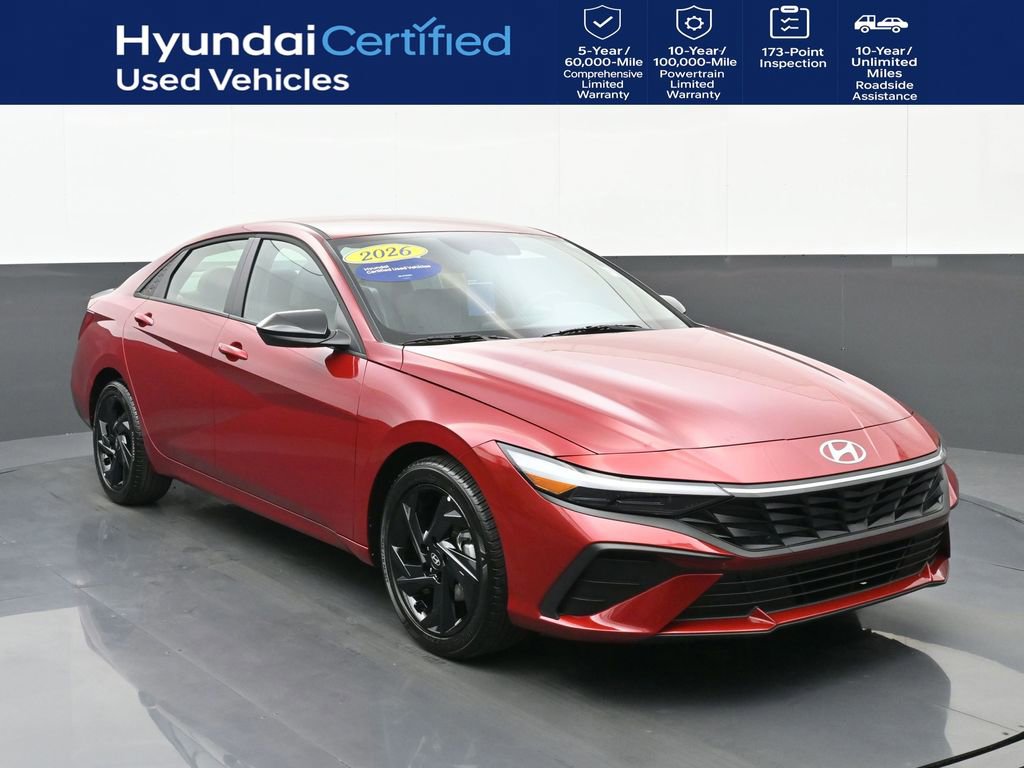 Certified 2026 Hyundai Elantra Sport FWD image 1