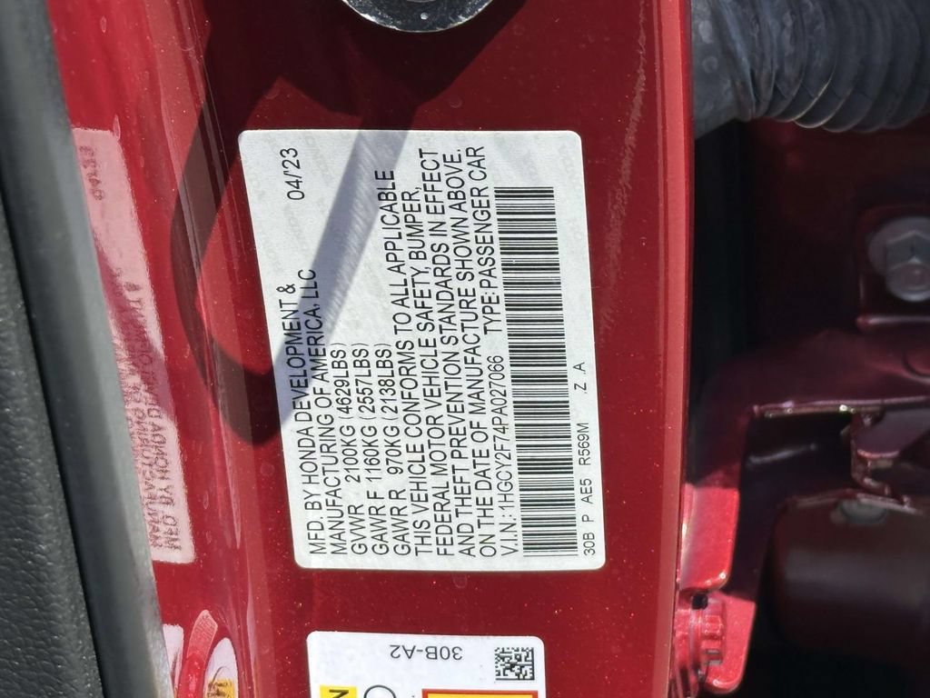 Certified 2023 Honda Accord Sport image 17