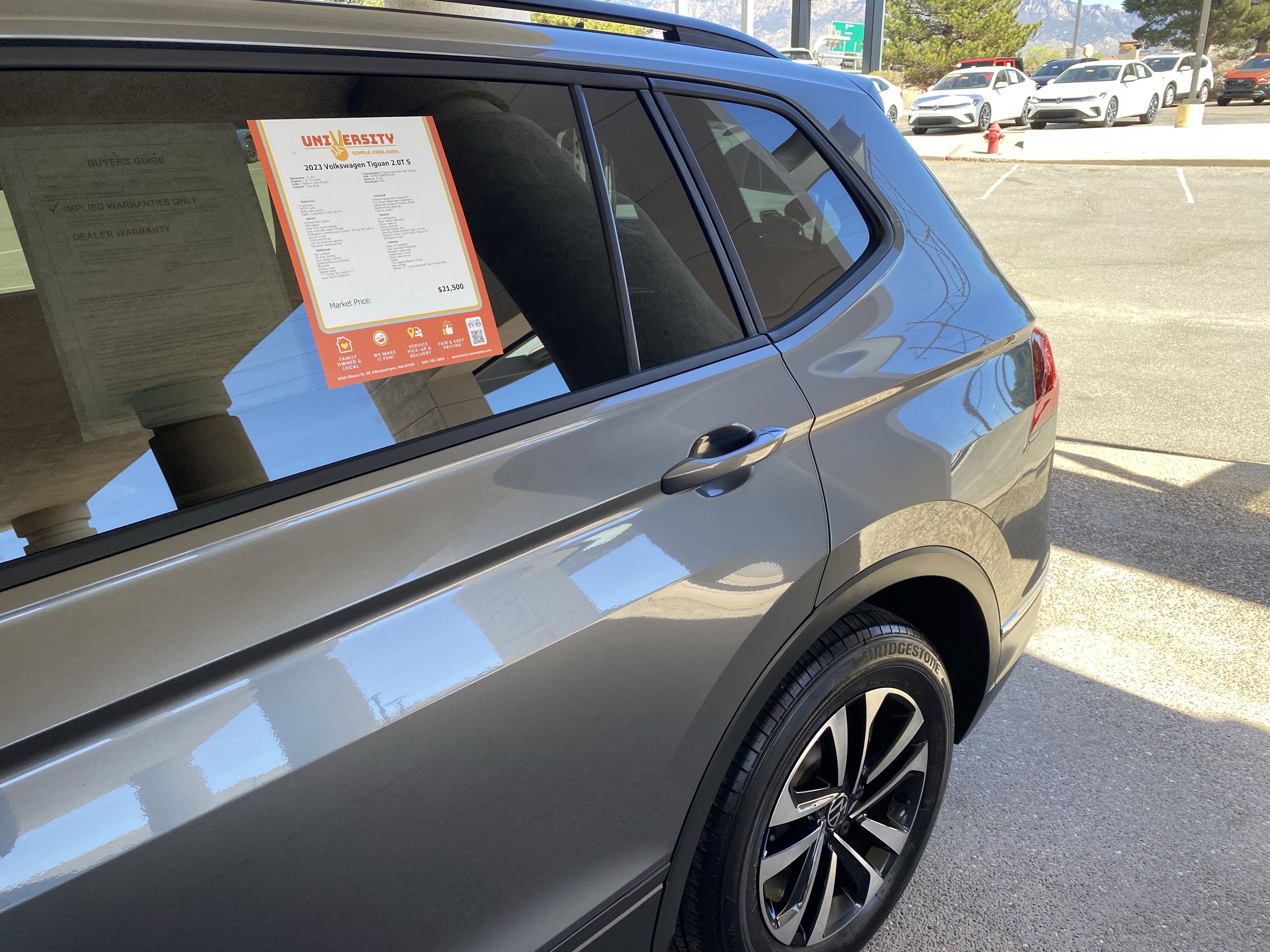 Certified 2023 Volkswagen Tiguan S w/ Driver Assistance Package image 57