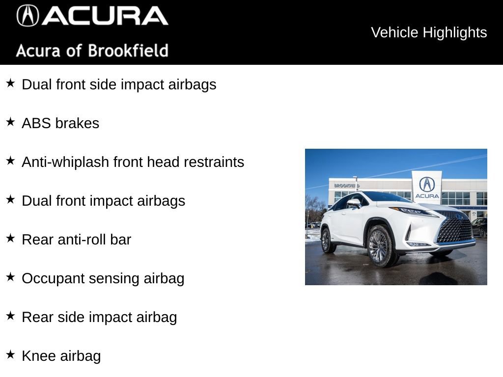 Used 2022 Lexus RX 450h AWD w/ Luxury Package image 12