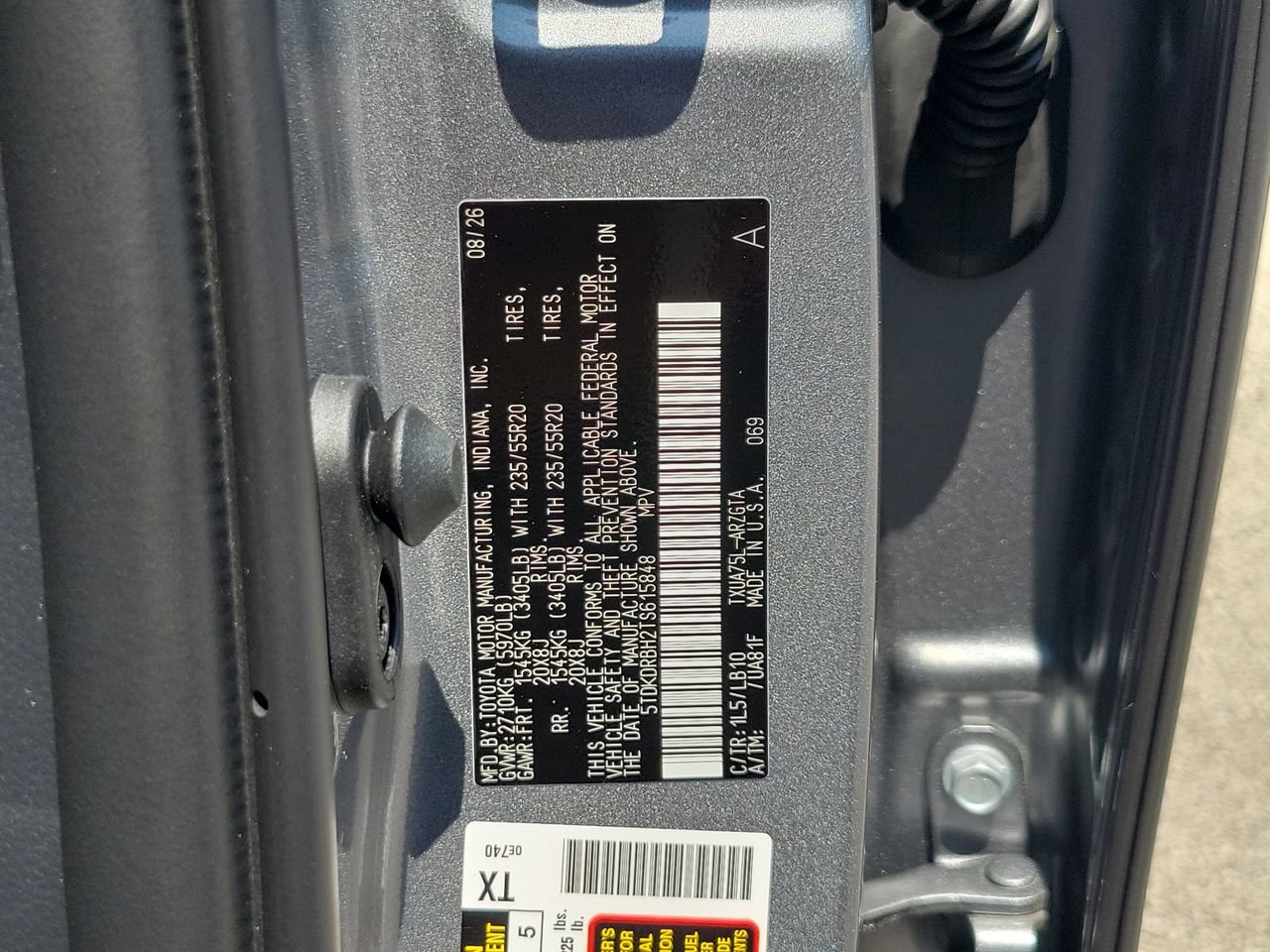 New 2026 Toyota Highlander Limited AWD/4WD image 33