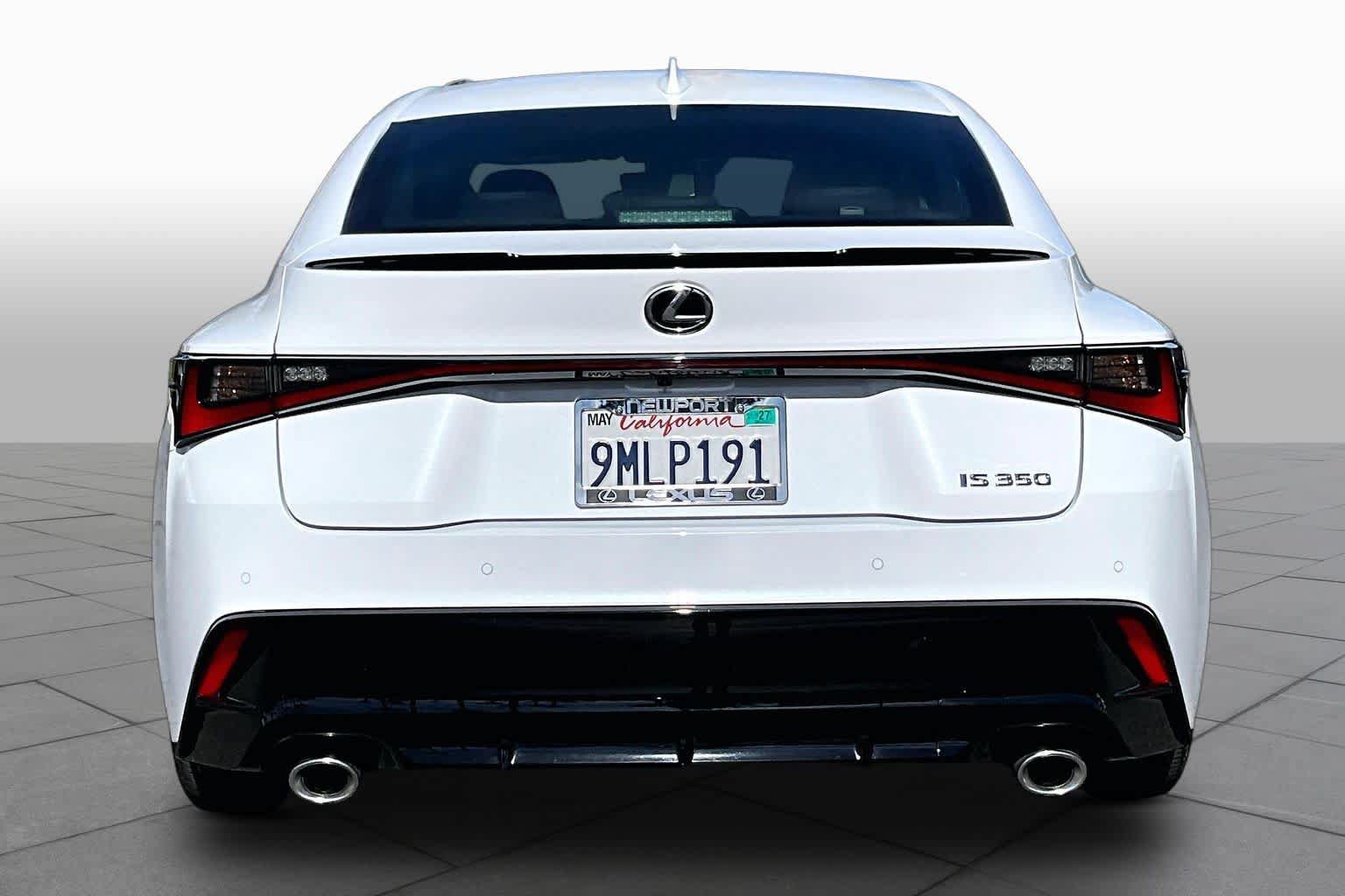 Certified 2024 Lexus IS 350 F Sport w/ Accessory Package RWD image 4