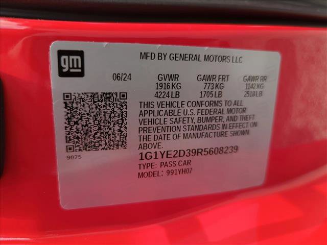 Used 2024 Chevrolet Corvette Z06 w/ Battery Protection Package image 23