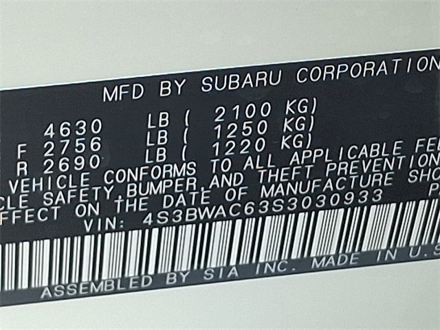 New 2025 Subaru Legacy Premium image 10