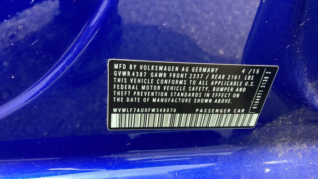 Used 2015 Volkswagen Golf R 4-Door AWD/4WD image 28
