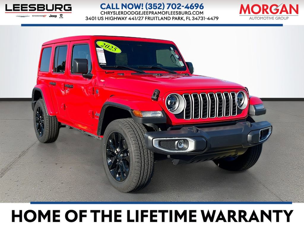 Certified 2025 Jeep Wrangler Unlimited Sahara w/ Safety Group